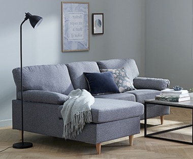 GEDVED sofa with chaise longue