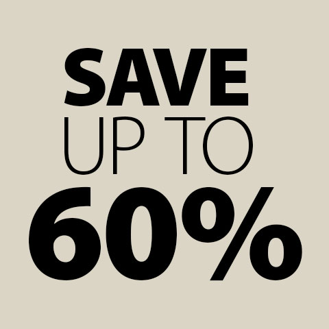 Save up to 60%