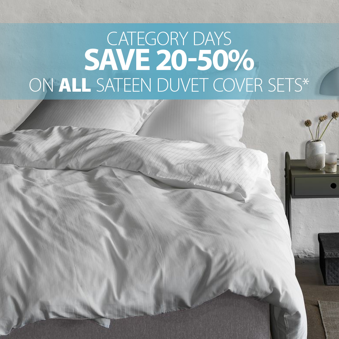 SATEEN DUVET COVER SETS
