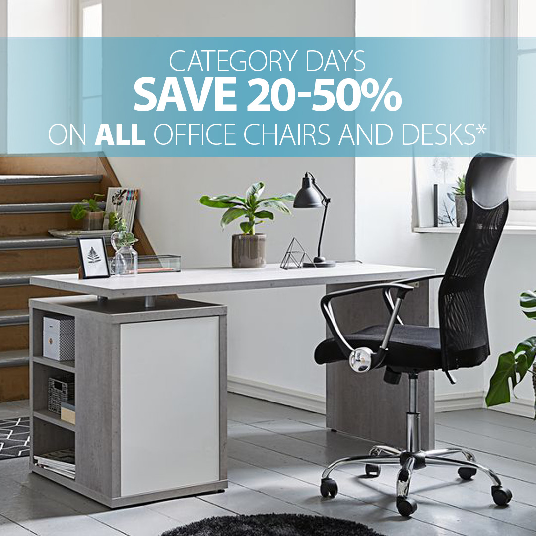 OFFICE CHAIRS AND DESKS