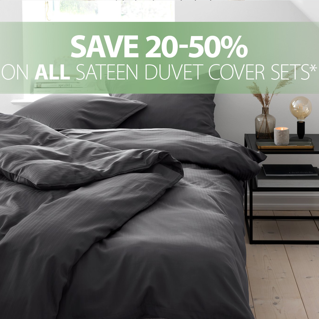 SATEEN DUVET COVER SETS