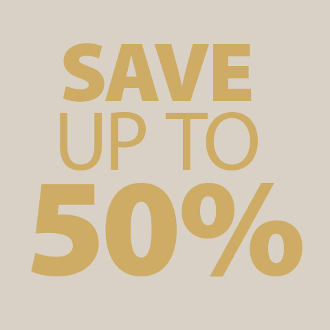 Save up to 50%