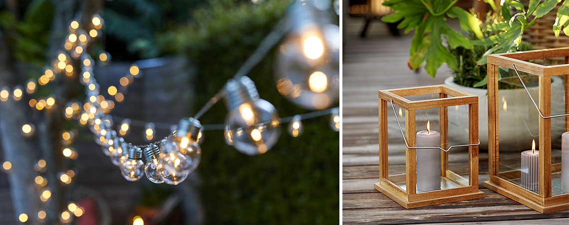 Illuminate your outdoor space with garden lighting ideas