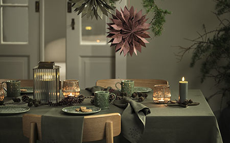 Bring the forest inside for Christmas with the new Nordic Mood collection