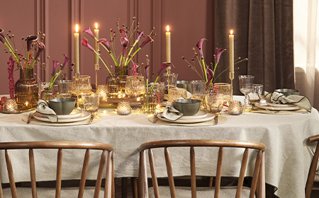 Cosy Christmas table ideas