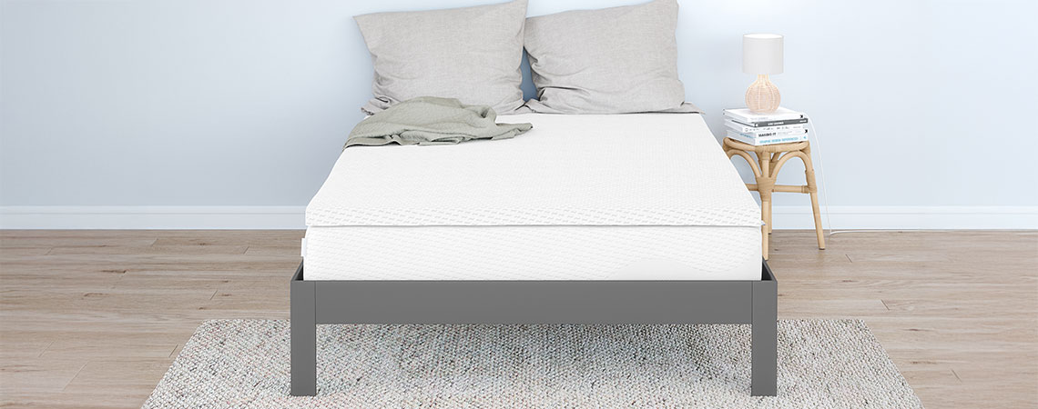 Foam mattresses in KILDEN bed frame Foam mattresses can consist of latex, memory foam, polyether foam or other foam types