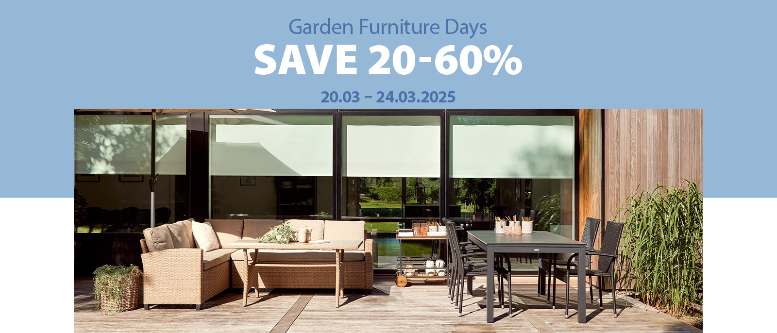 Garden Furniture Days banner