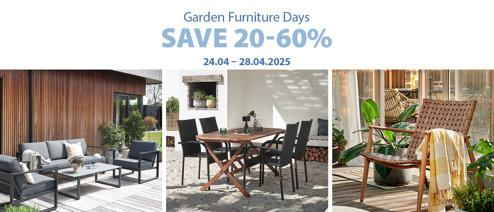 Garden Furniture Days banner