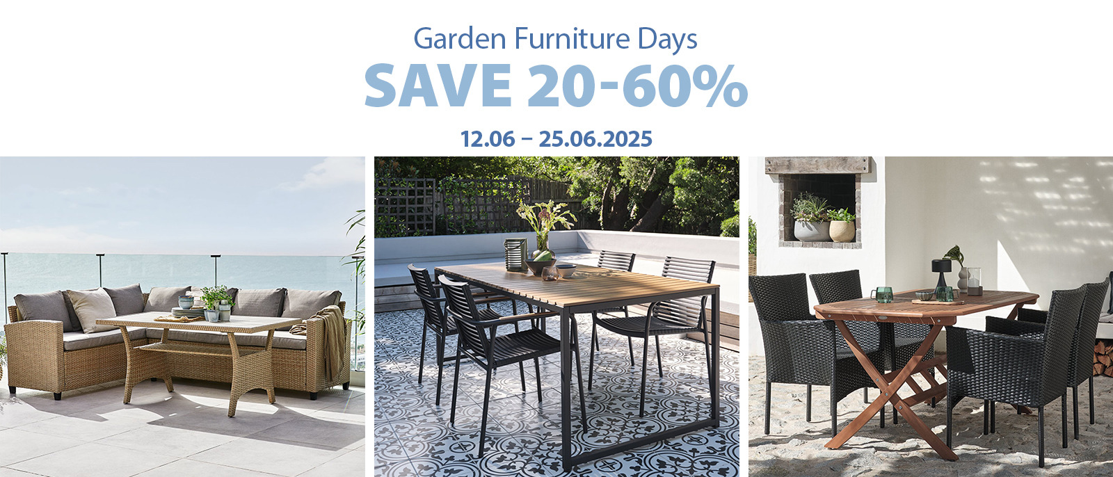 Garden Furniture Days banner