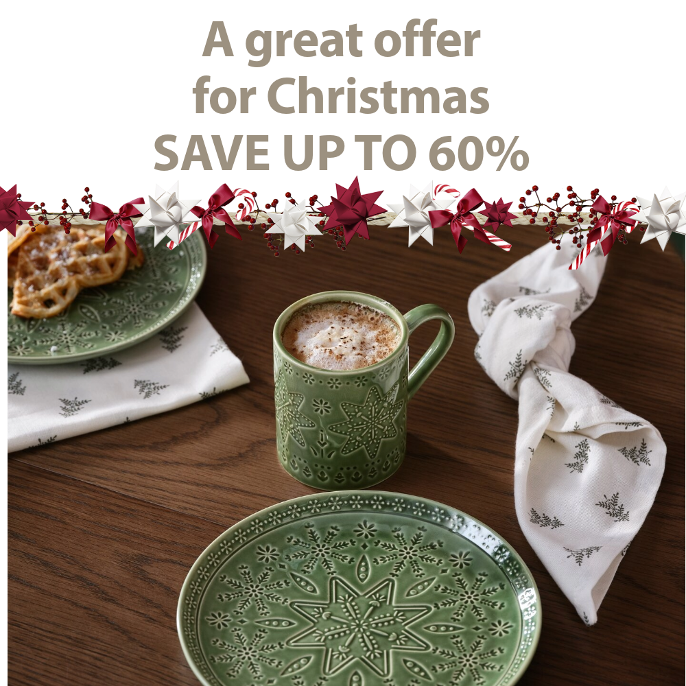 A great offer for Christmas Save up to 60%