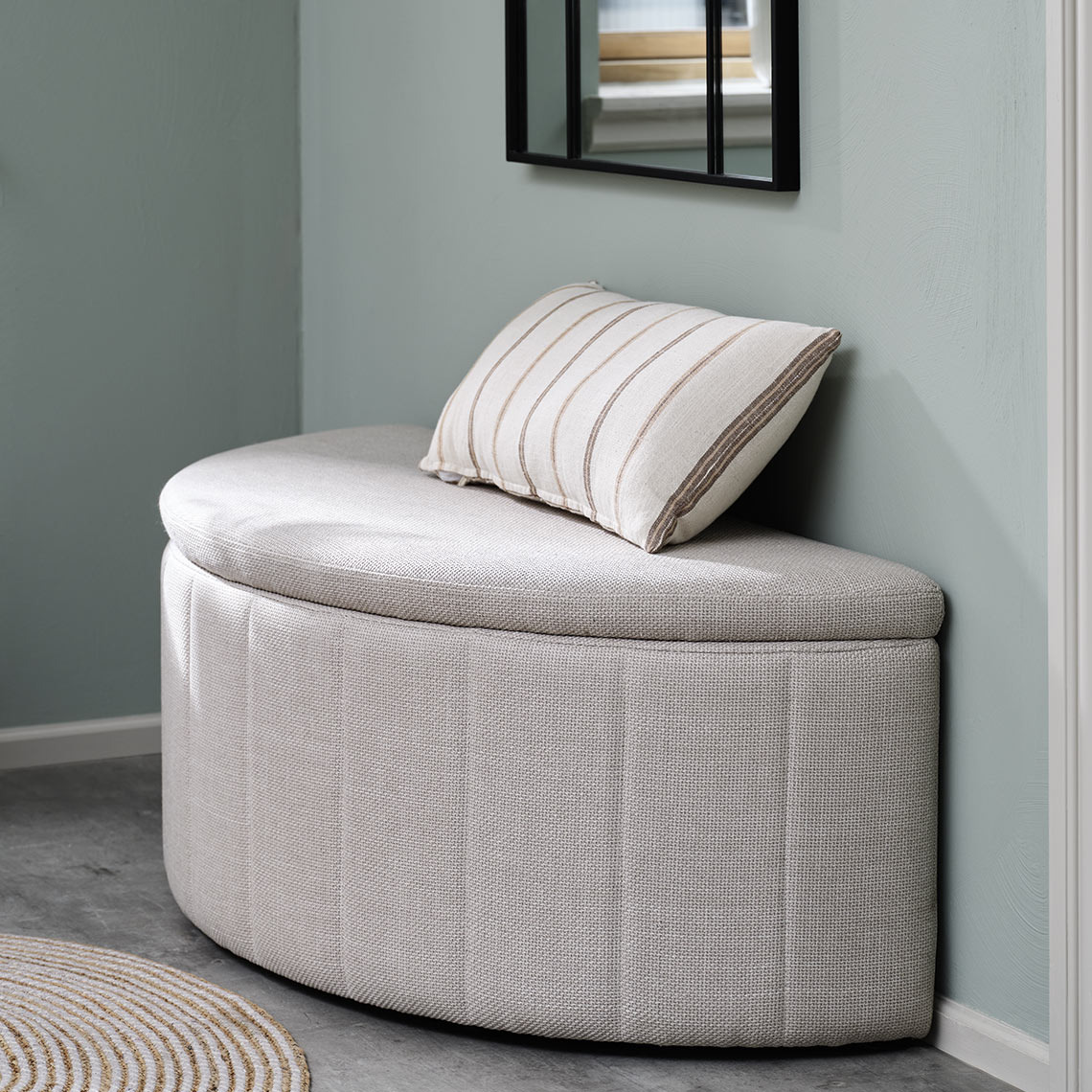 Light KAPPEL hallway bench Light hallway bench