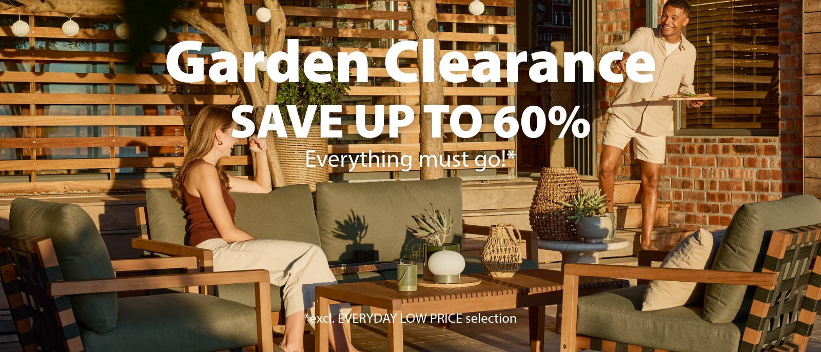 Garden Clearance Save up to 60%