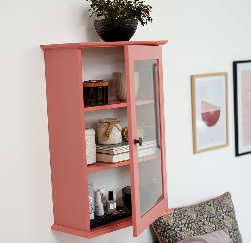 LOOK IN wall cabinet Rose wall cabinet