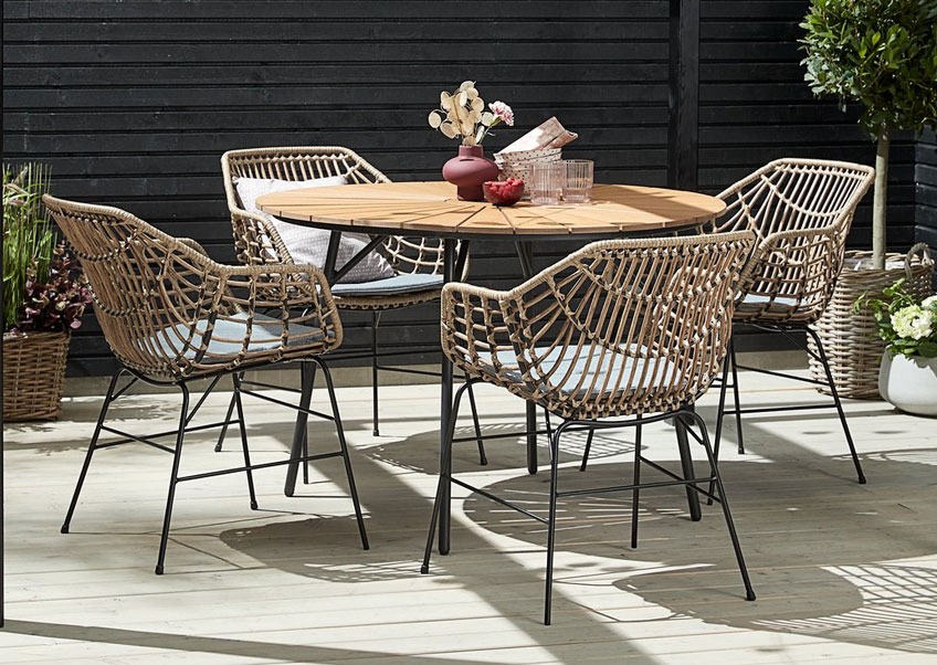 jysk garden table and chairs