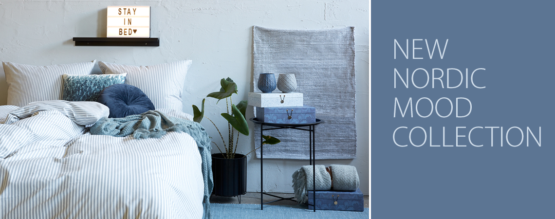 New Nordic Mood collection for your bedroom