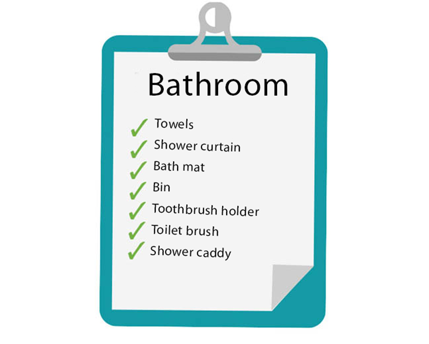 Bathroom Essentials Checklist