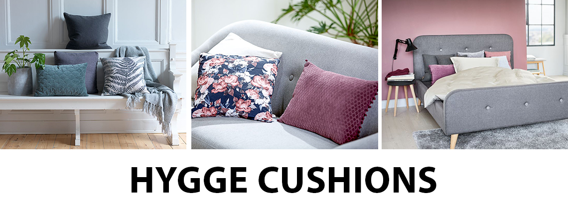 Bring hygge into your home with cushions from JYSK