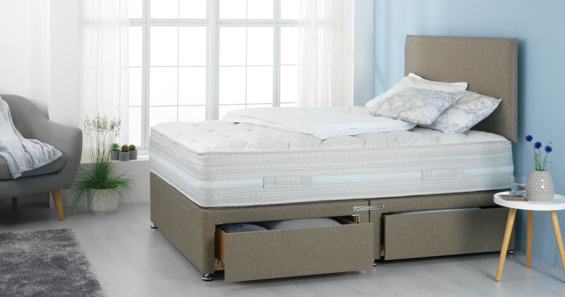 Spring mattress benefits from JYSK