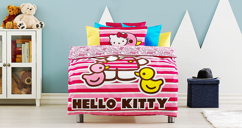 Hello Kitty duvet cover set from JYSK