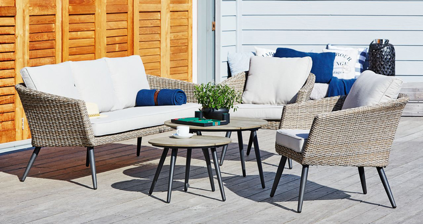 Garden lounge and patio furniture