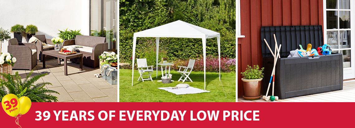 39 years of great offers on Everyday Low Price items 39 years of great offers on Everyday Low Price items