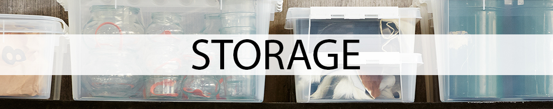 Handy plastic storage boxes